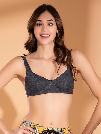 Clovia Women’s Cotton Full-Coverage Bra – Soft Support for All-Day Wear